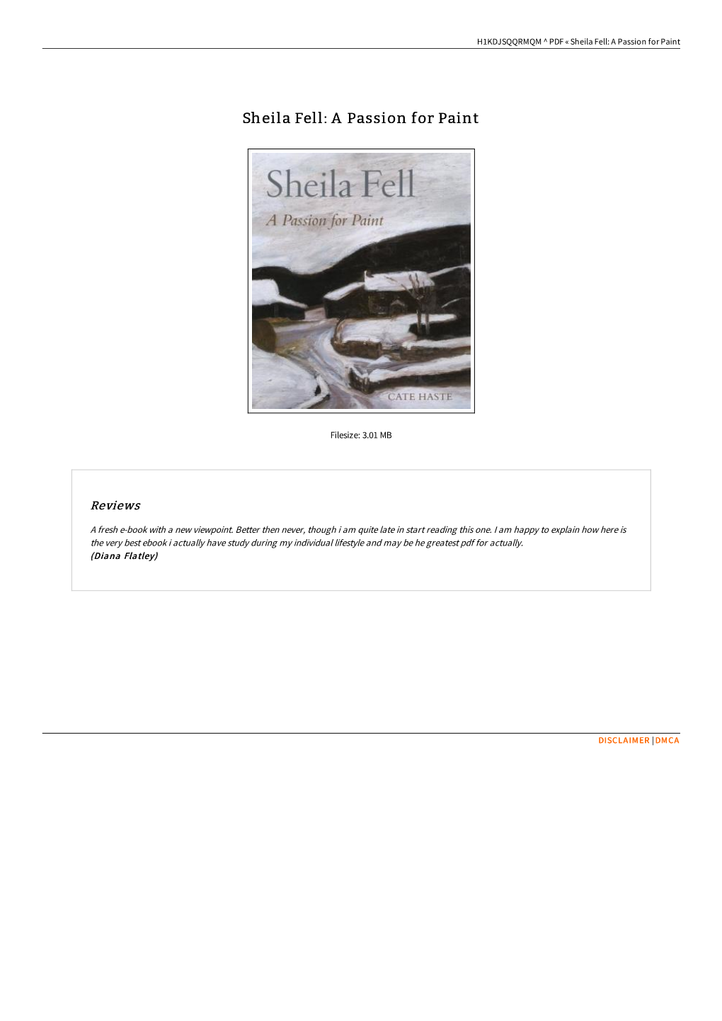 Get Book Sheila Fell: a Passion for Paint