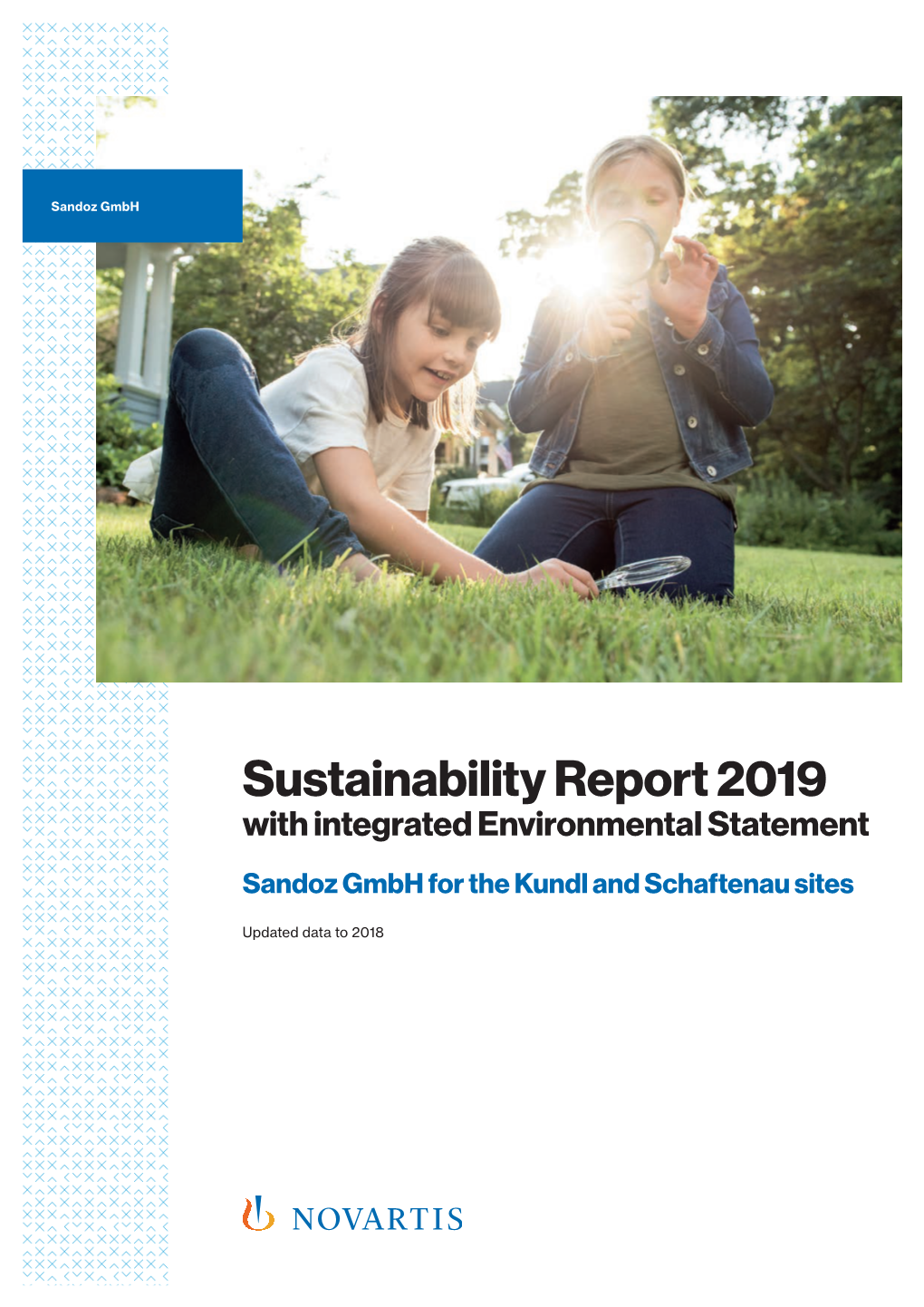 Sustainability Report 2019 with Integrated Environmental Statement Sandoz Gmbh for the Kundl and Schaftenau Sites