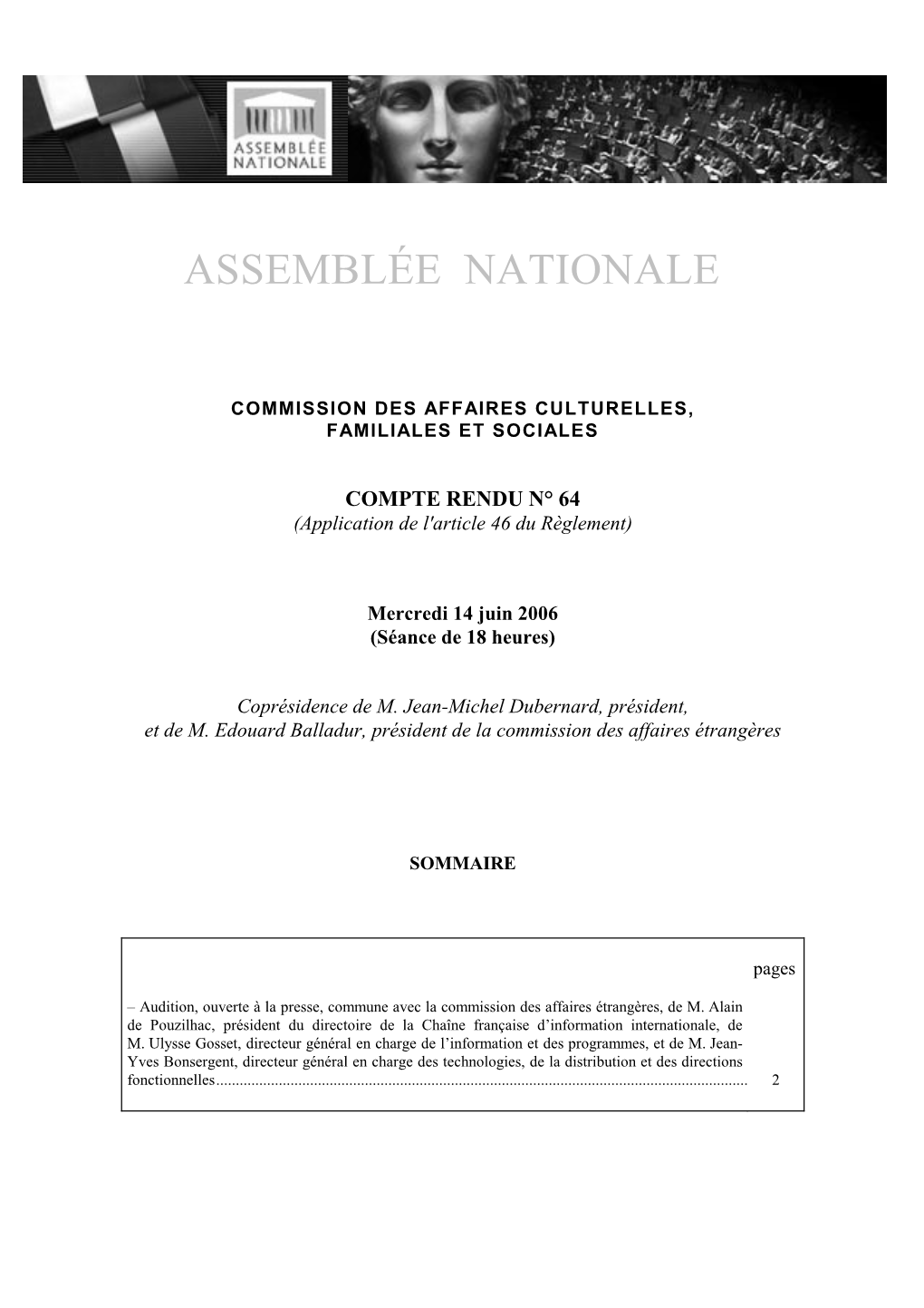 Assemblée Nationale