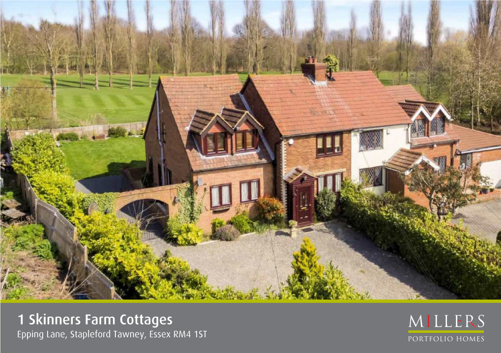 1 Skinners Farm Cottages Epping Lane, Stapleford Tawney, Essex RM4 1ST