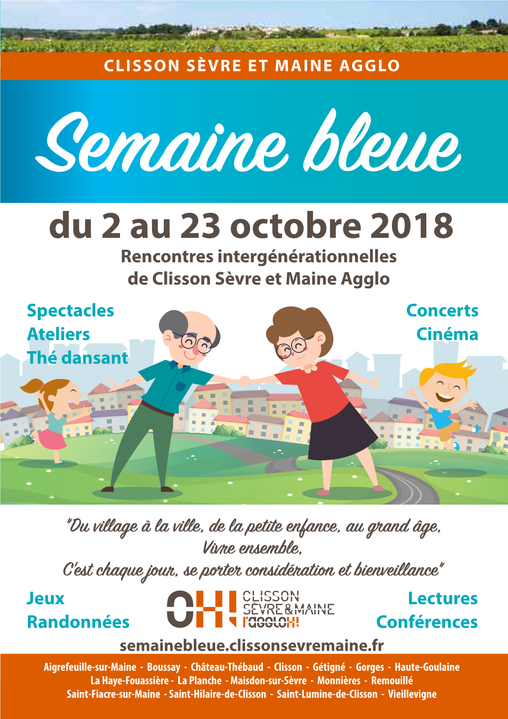 Semaine Bleue Du 2 Au 23 Octobre 2018 CLISSON