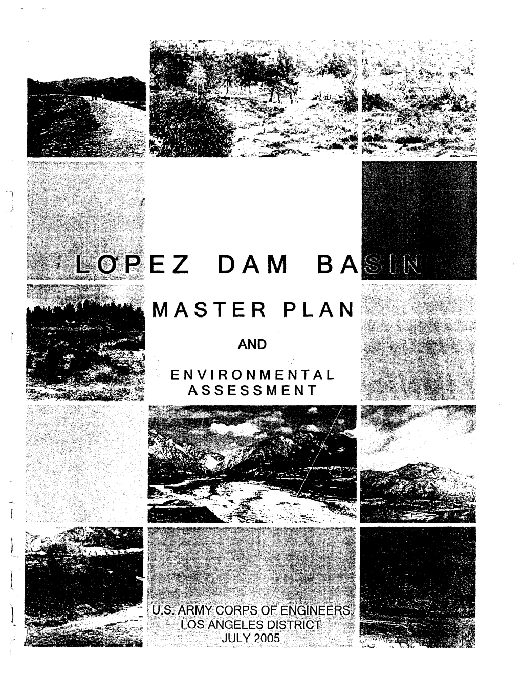 Lopez Dam Basin Master Plan and Environmental Assessment