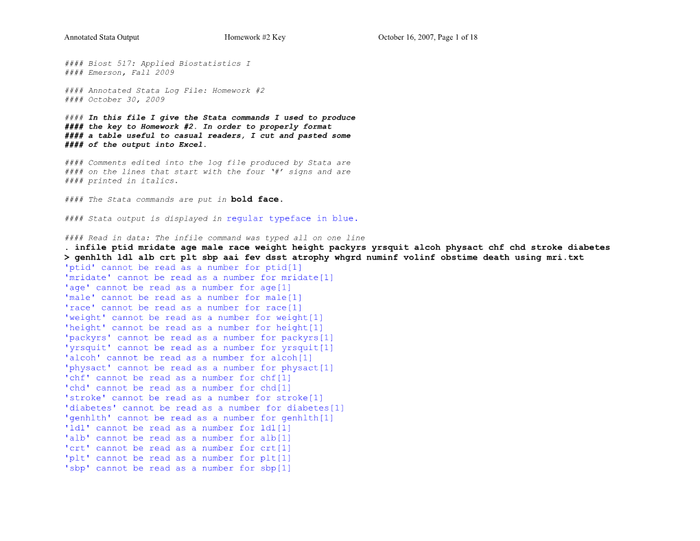 Biost 517: Applied Biostatistics I