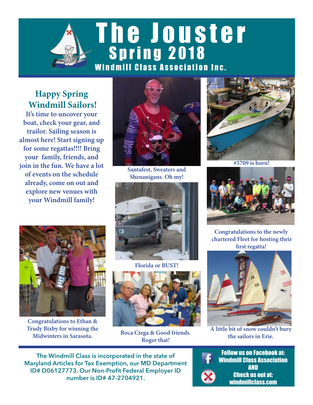 The Jouster Spring 2018 Windmill Class Association Inc