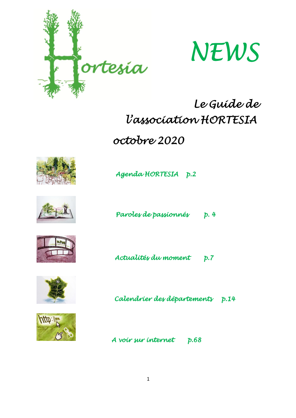 HORTESIA NEWS OCTOBRE 2020.Pdf