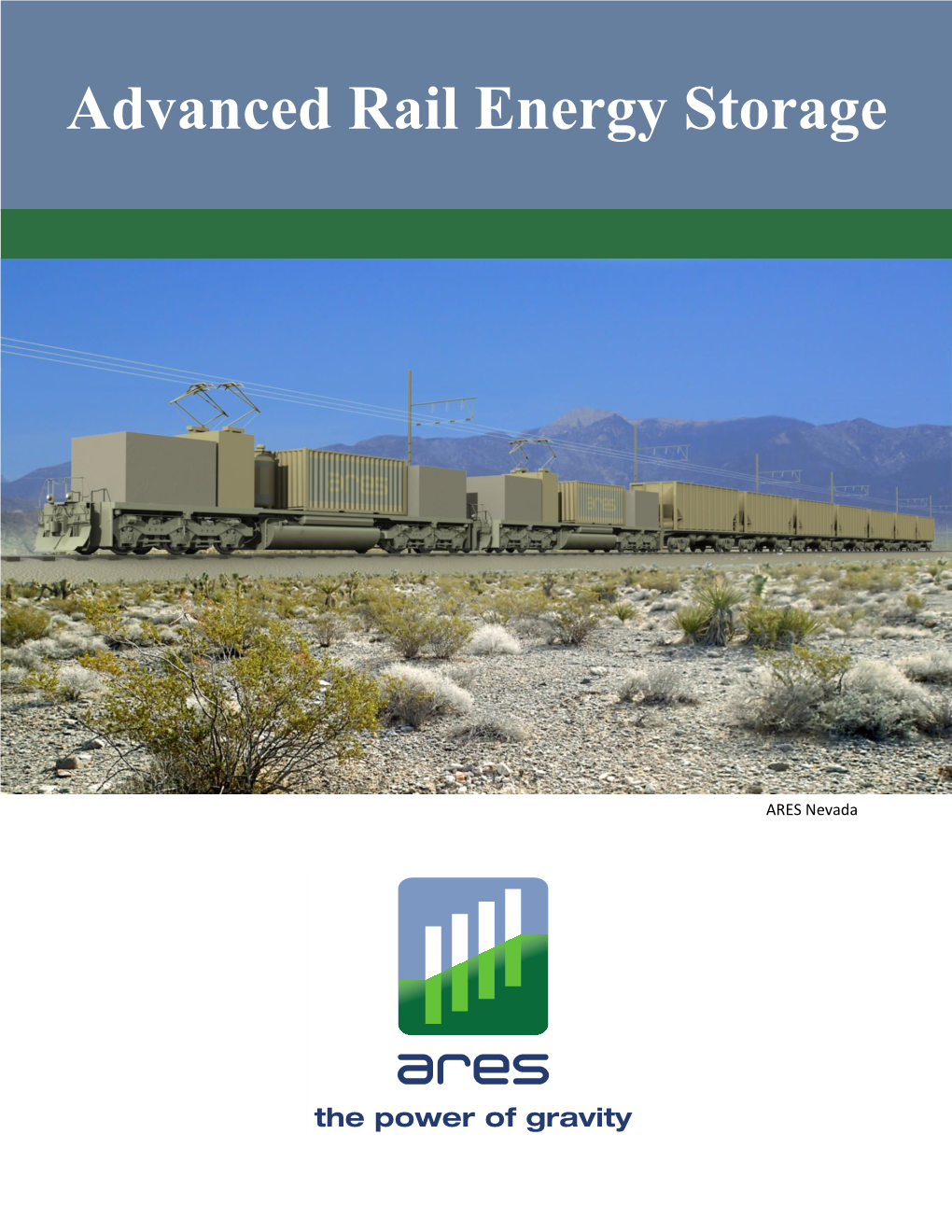 Advanced Rail Energy Storage (ARES)
