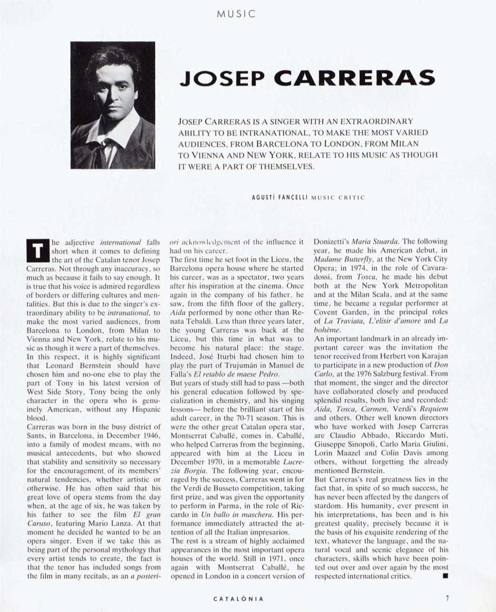 Josep Carreras