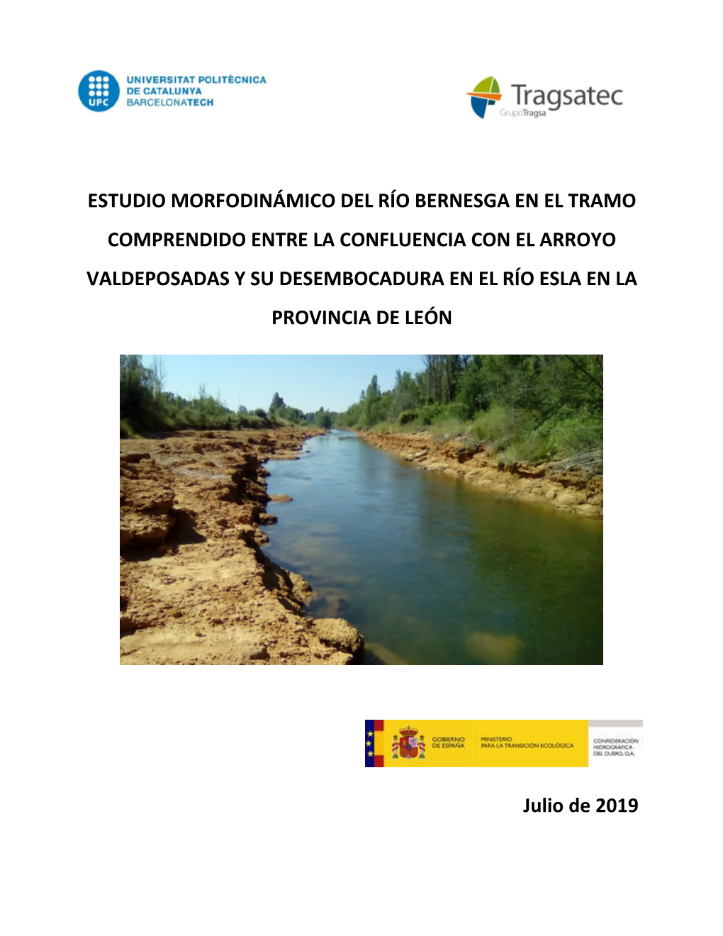 Informe Completo: Estudio Morfodinámico Del Río Bernesga