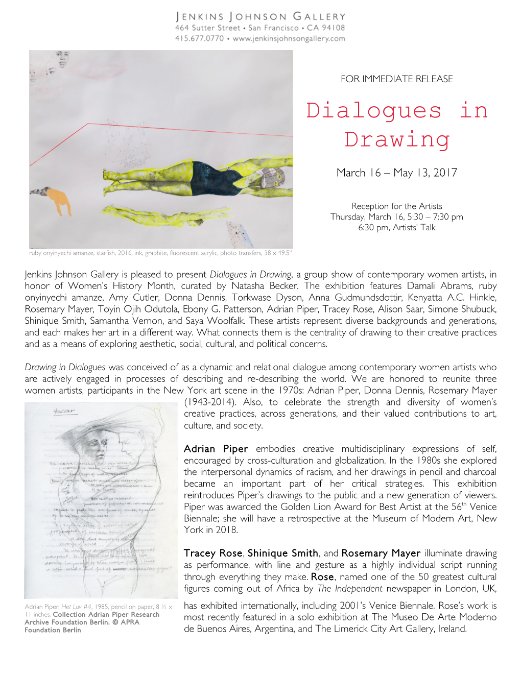 Dialogues in Drawing