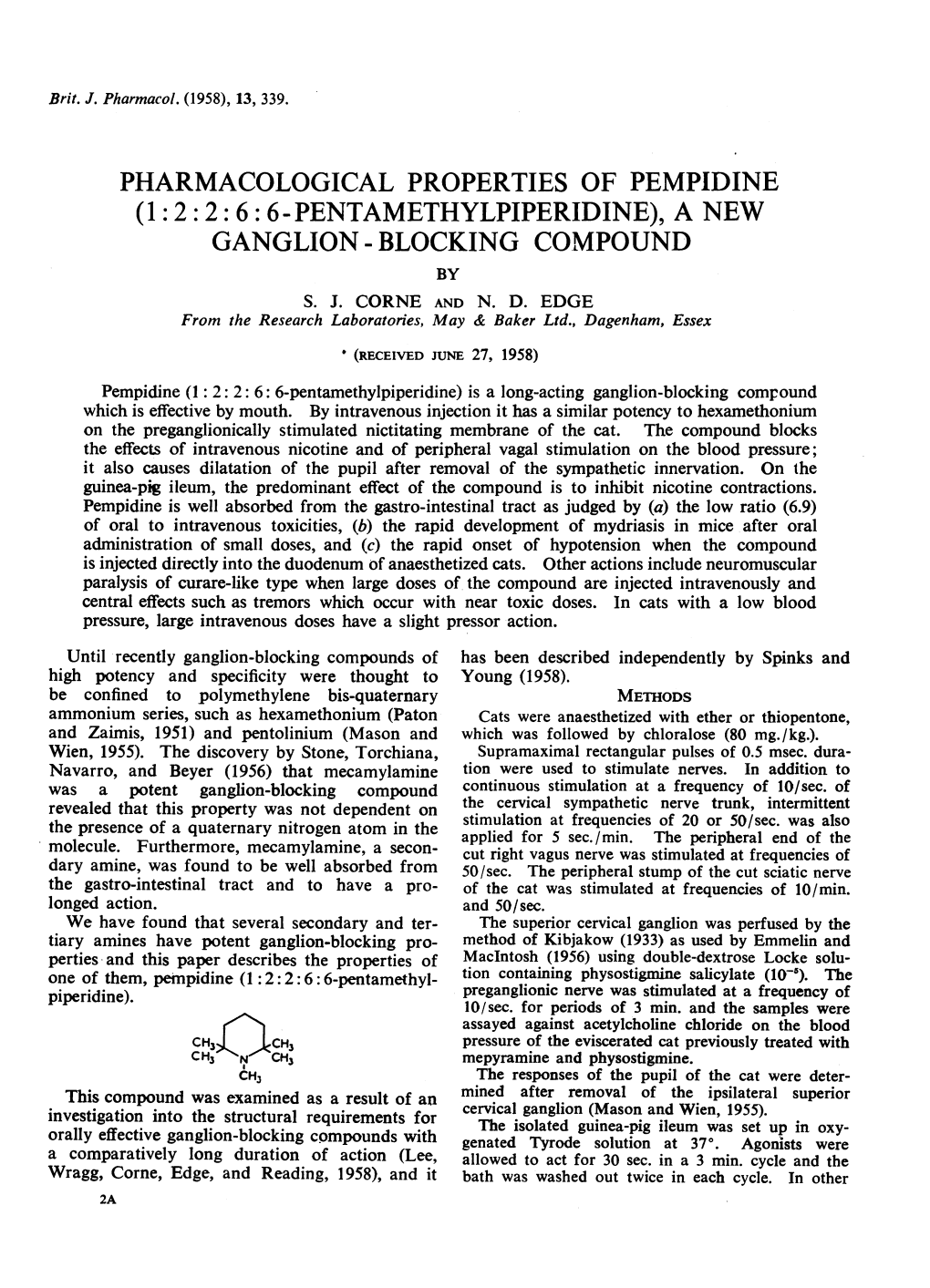 (1: 2: 2: 6: 6-Pentamethylpiperidine), A