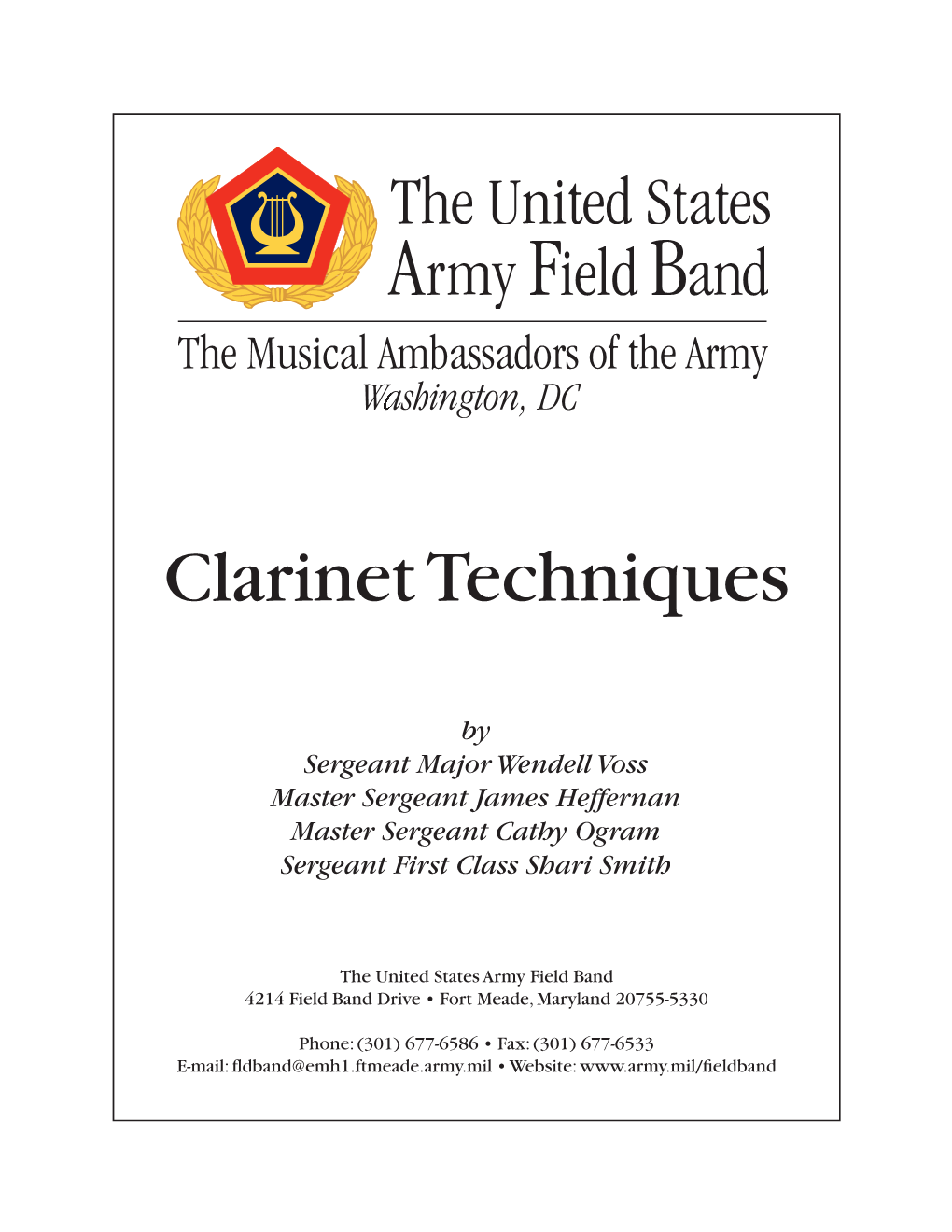Clarinet Techniques