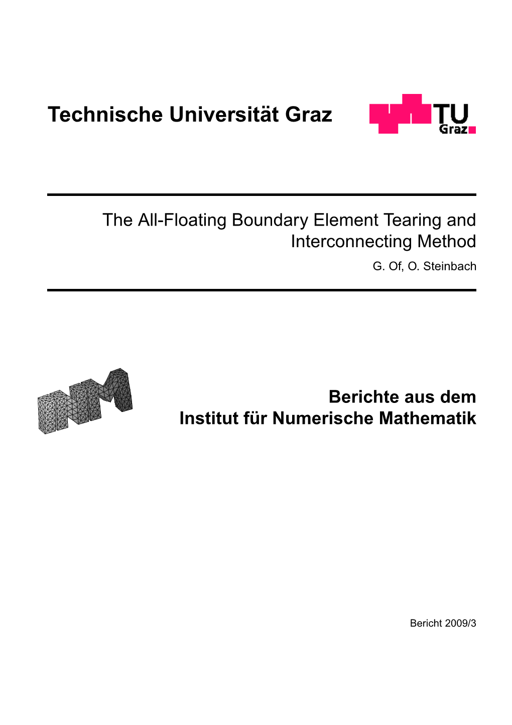 Technische Universit¨At Graz