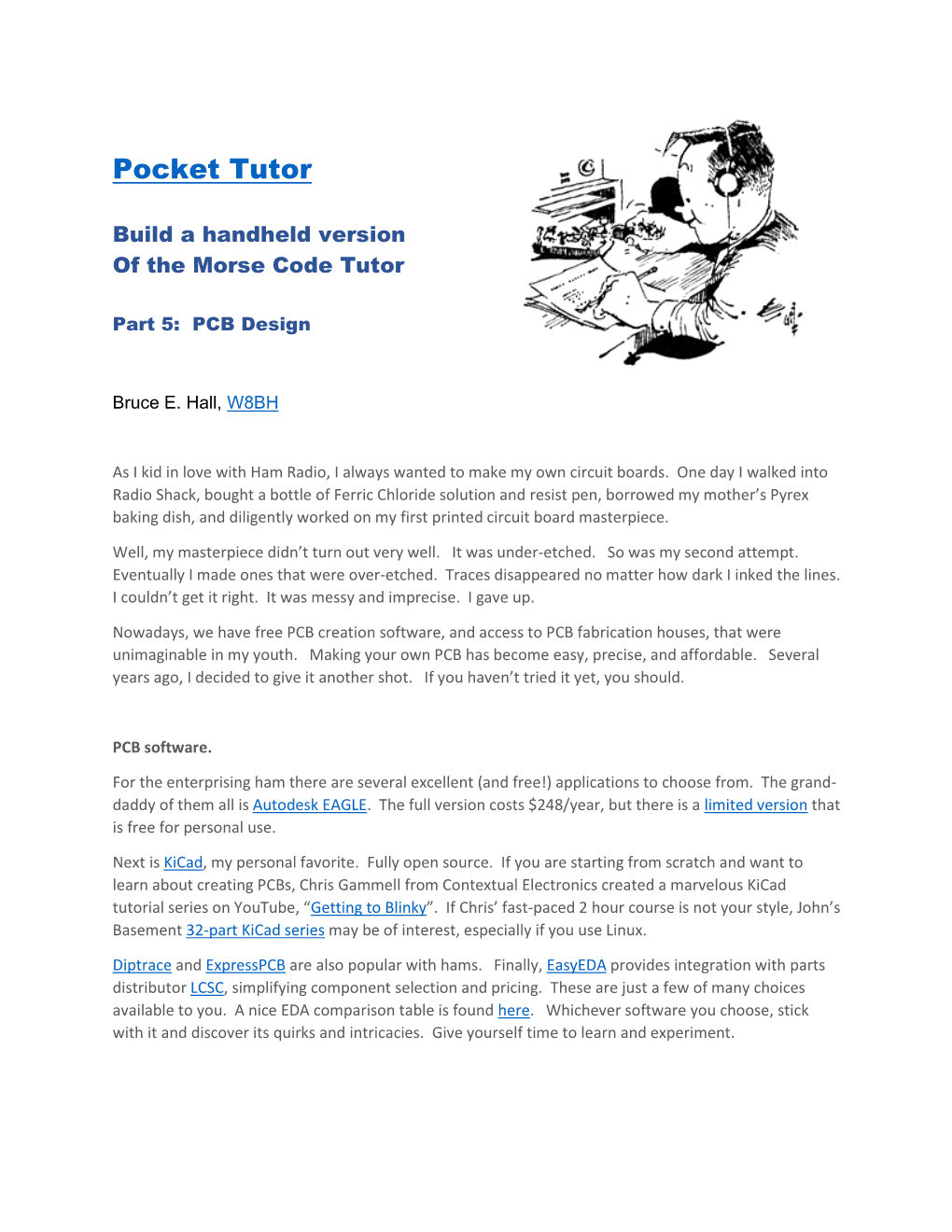 Pocket Tutor, Part 5: PCB Design
