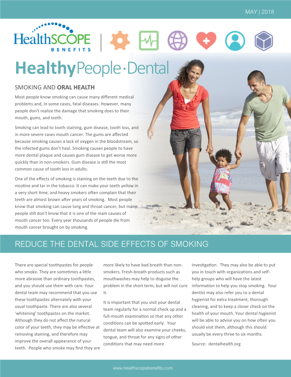 May Healthy People Dental Newsletter