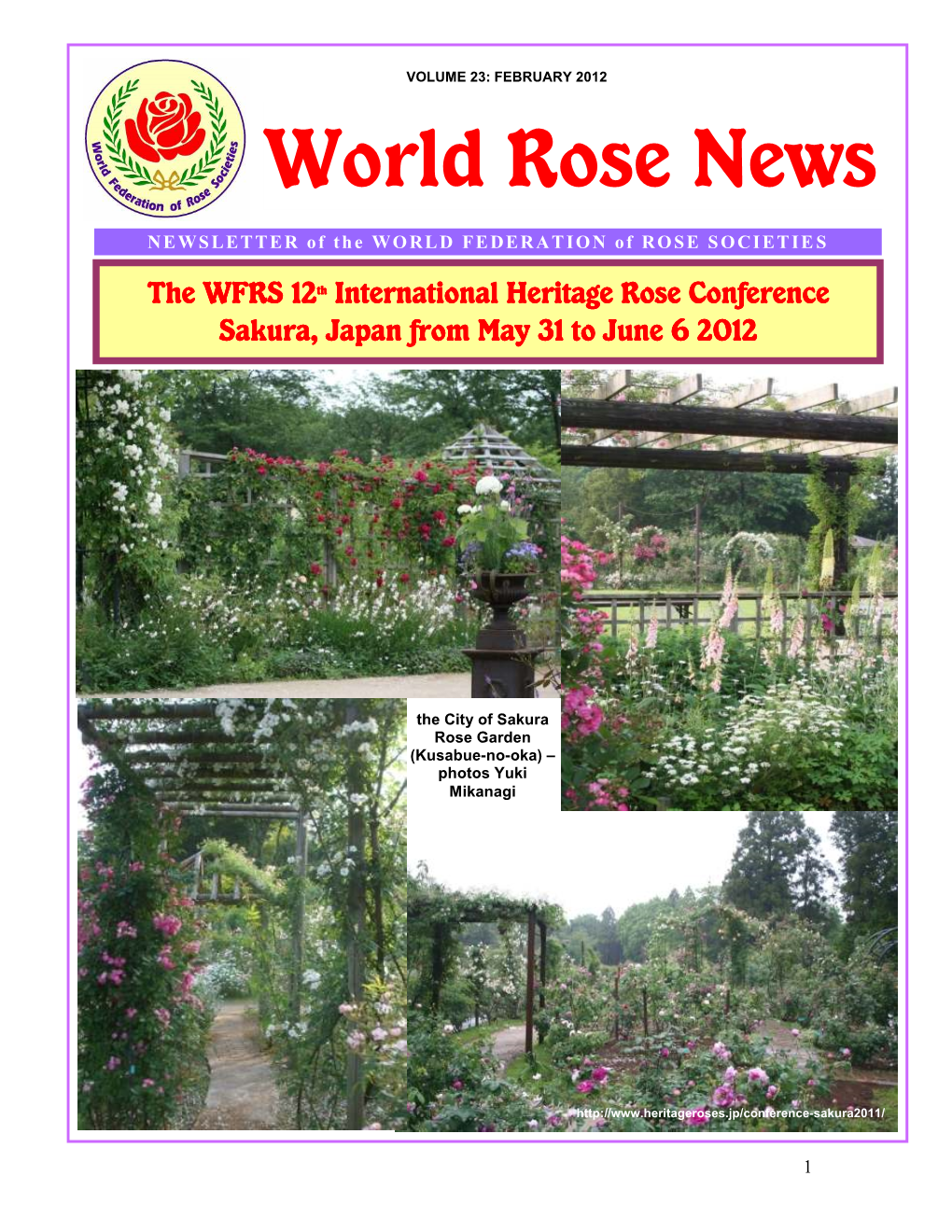 World Rose News