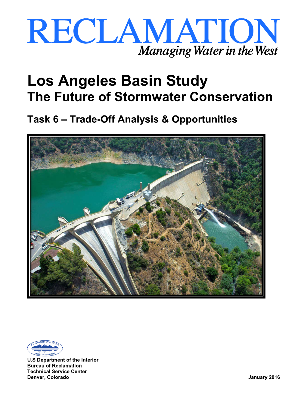 Los Angeles Basin Study the Future of Stormwater Conservation