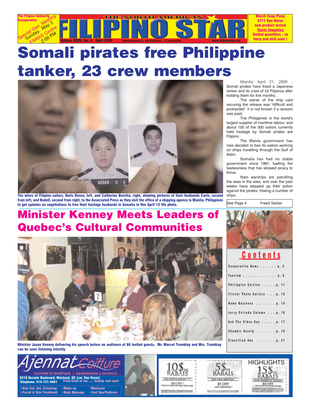 April 2009 Edition