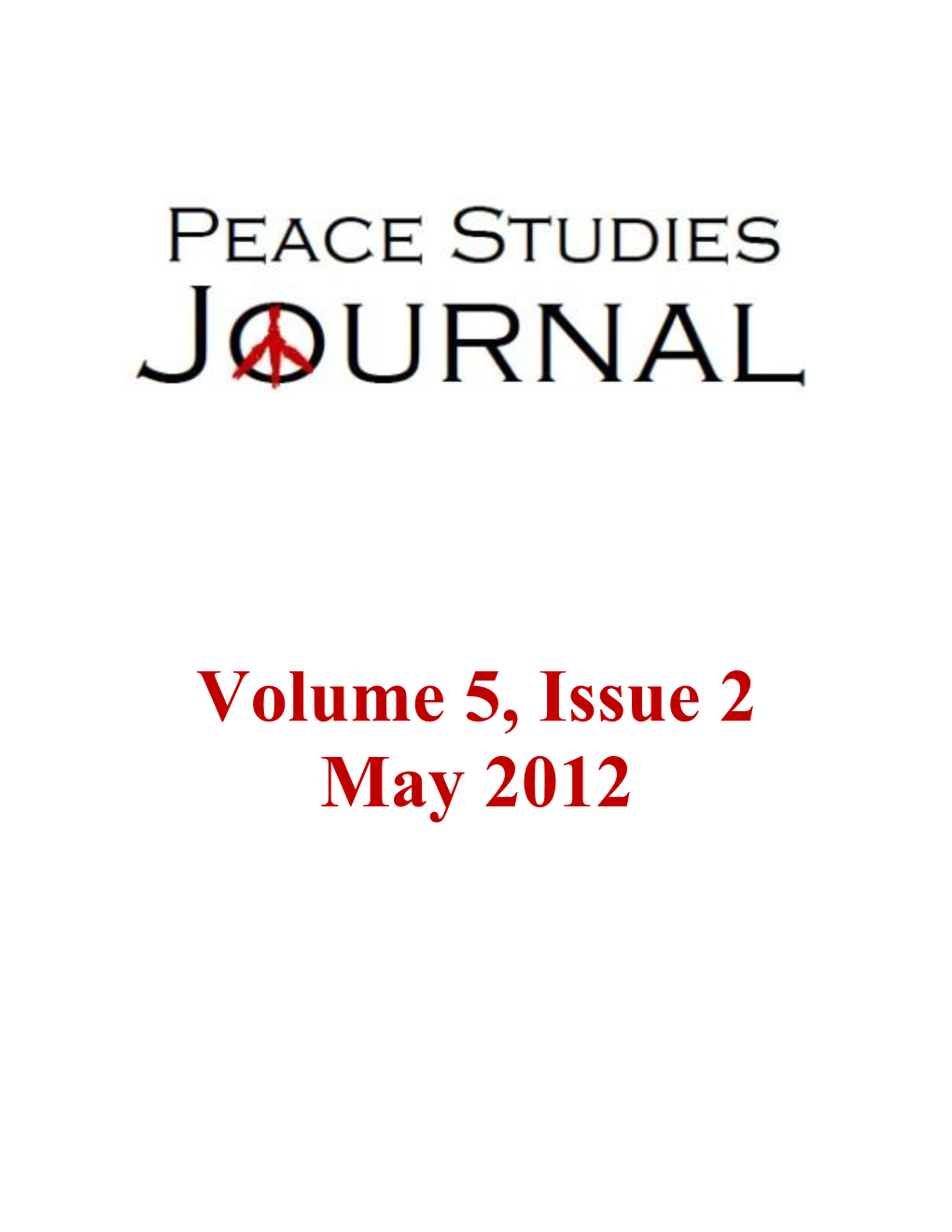 PDF – Volume 5, Issue 2, May 2012