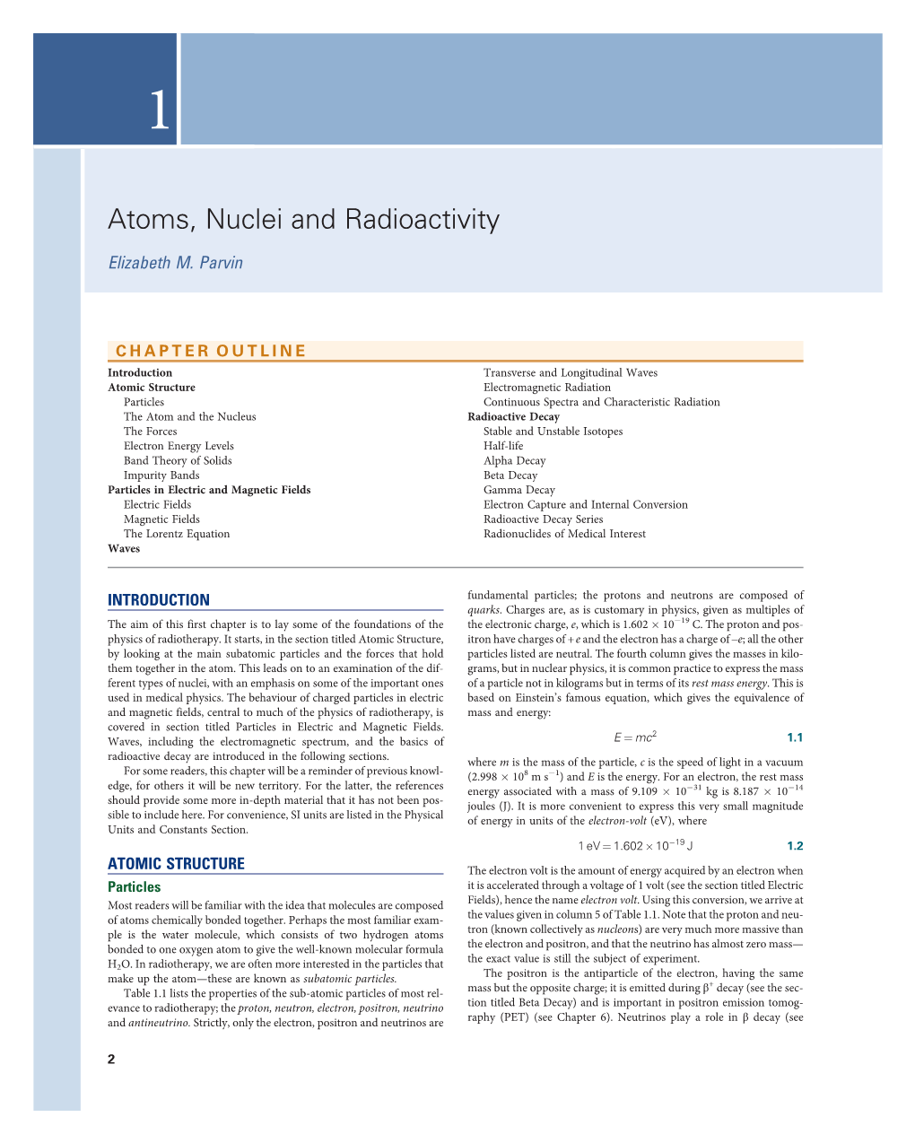 Atoms, Nuclei and Radioactivity