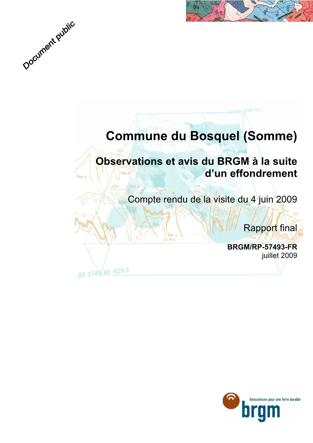 Commune Du Bosquel (Somme)