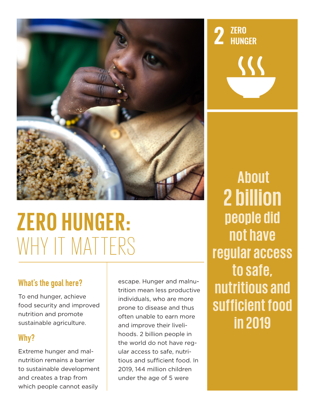 Zero Hunger: Why It Matters