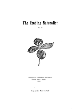 The Reading Naturalist