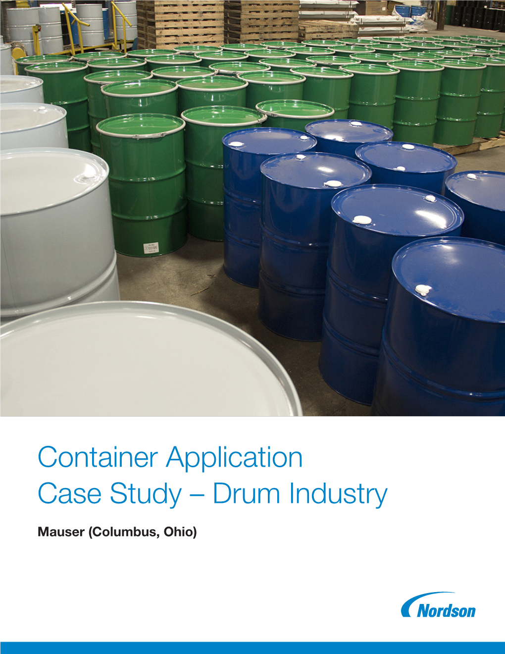 Container Application Case Study – Drum Industry