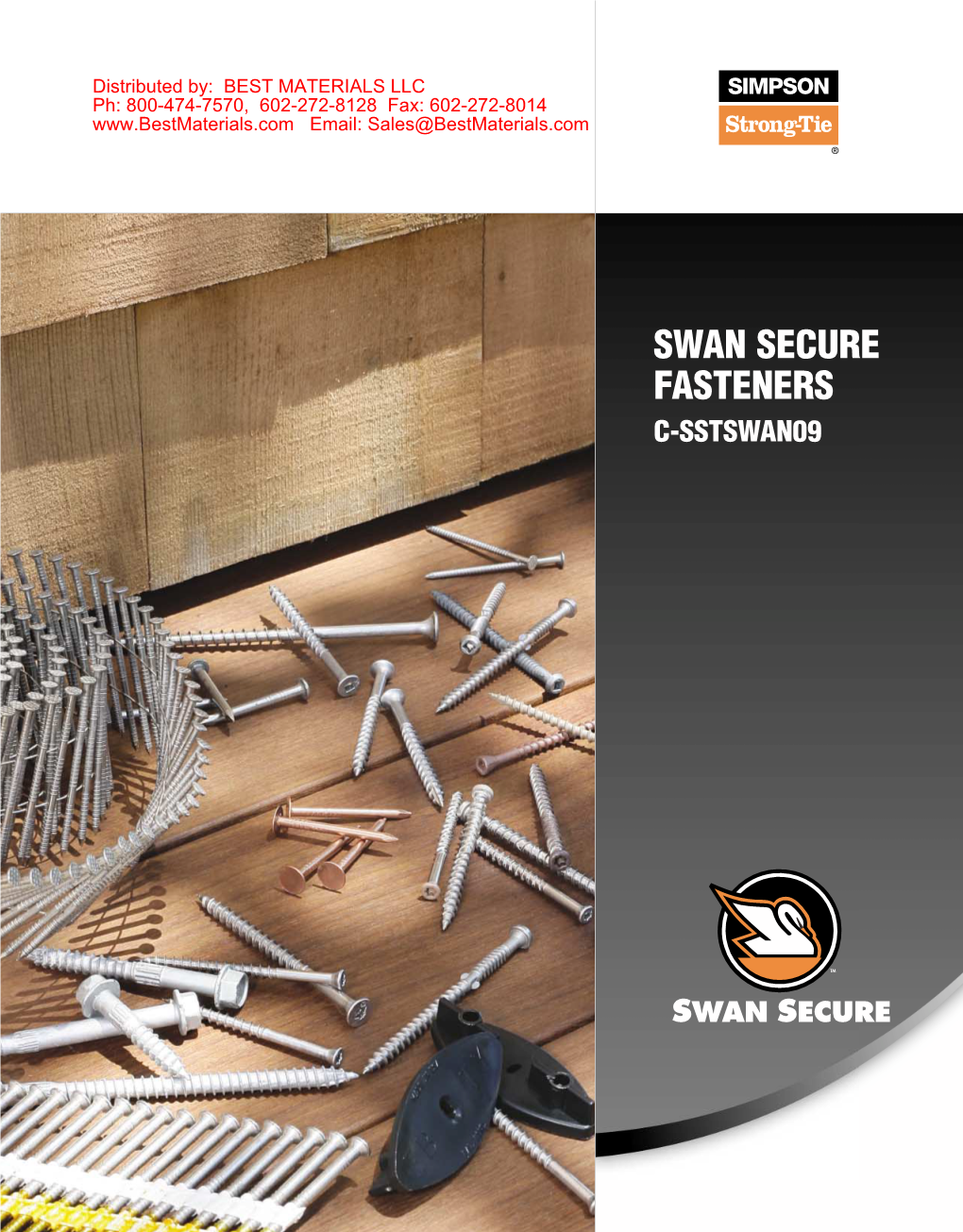 Catalog: Swan Secure Fasteners (C-SSTSWAN09)