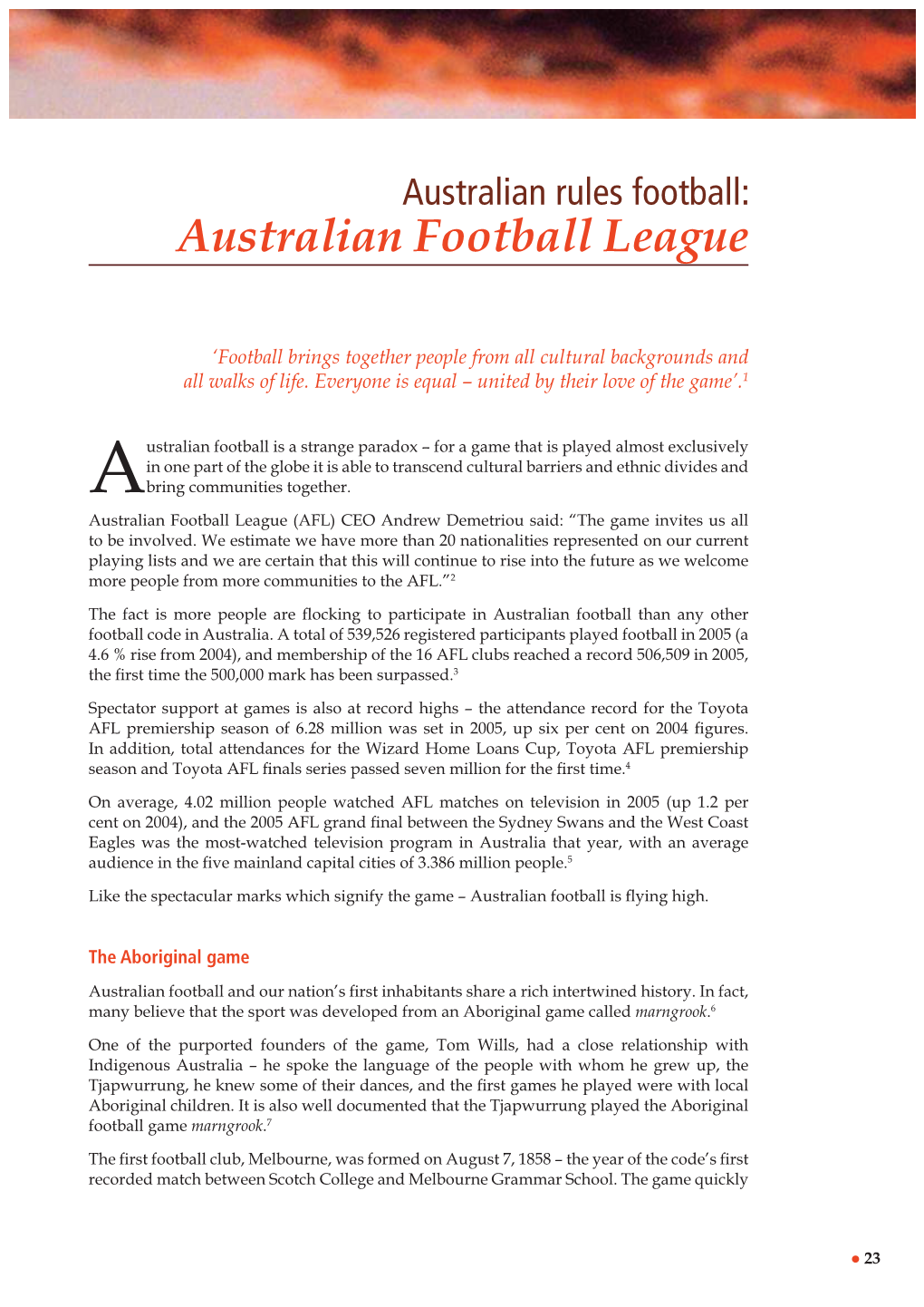 Australian Football League