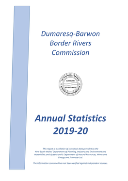 2019-20 Annual Statistics