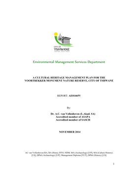 Environmental Management Services Department