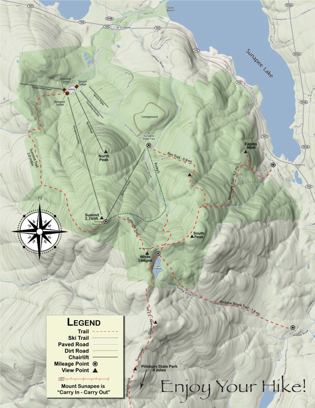 Mt. Sunapee Trail