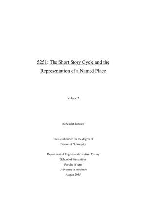 5251 / the Short Story Cycle and the Representation of a Named Place