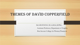 Themes of David Copperfield