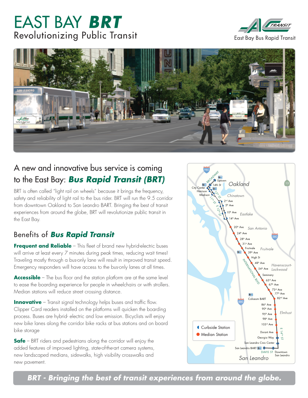 EAST BAY BRT Revolutionizing Public Transit