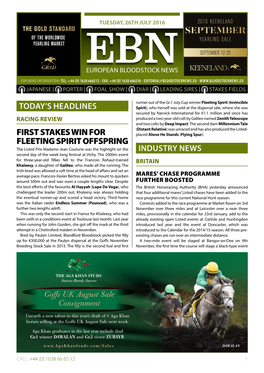 Ebn European Bloodstock News