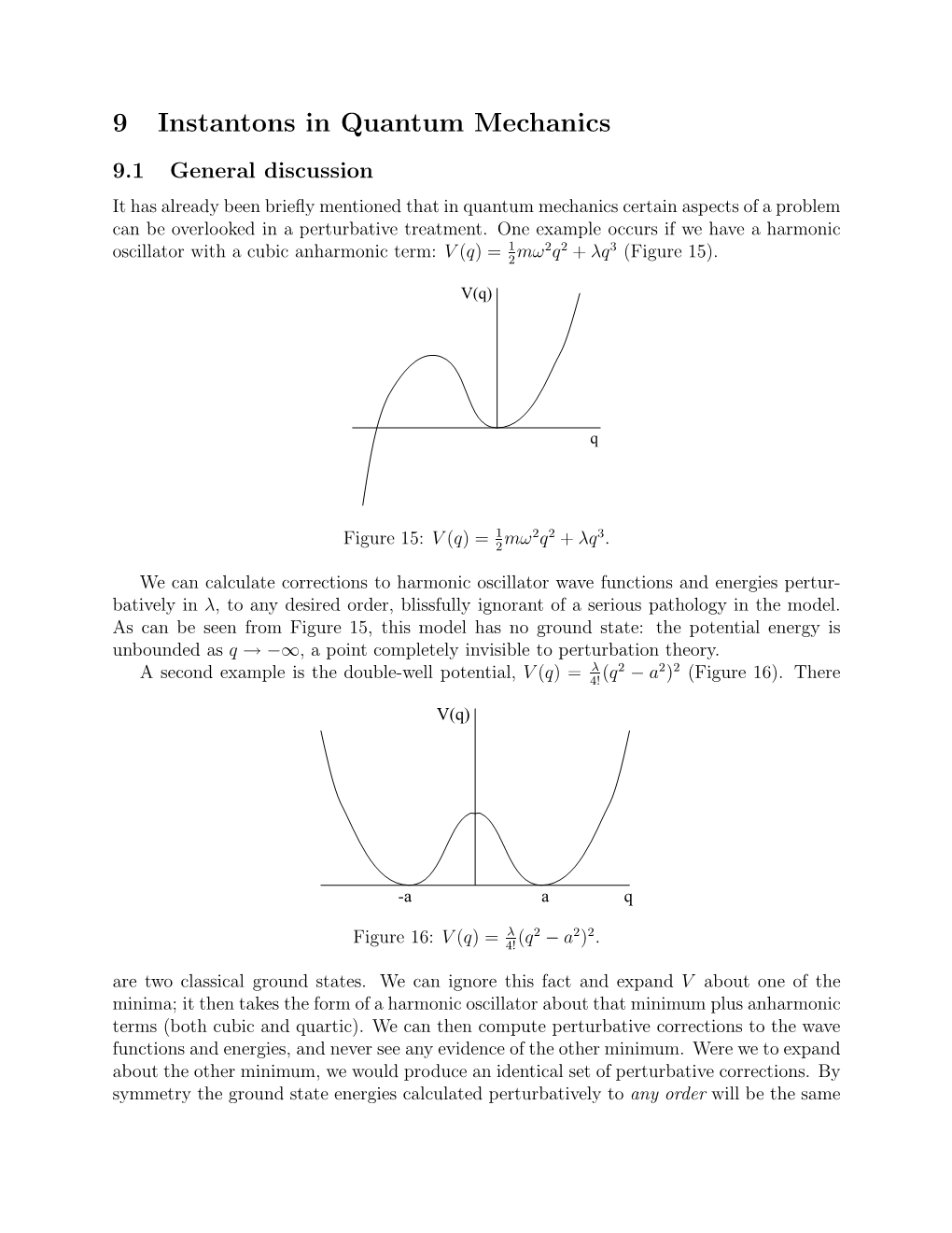 9 Instantons in Quantum Mechanics