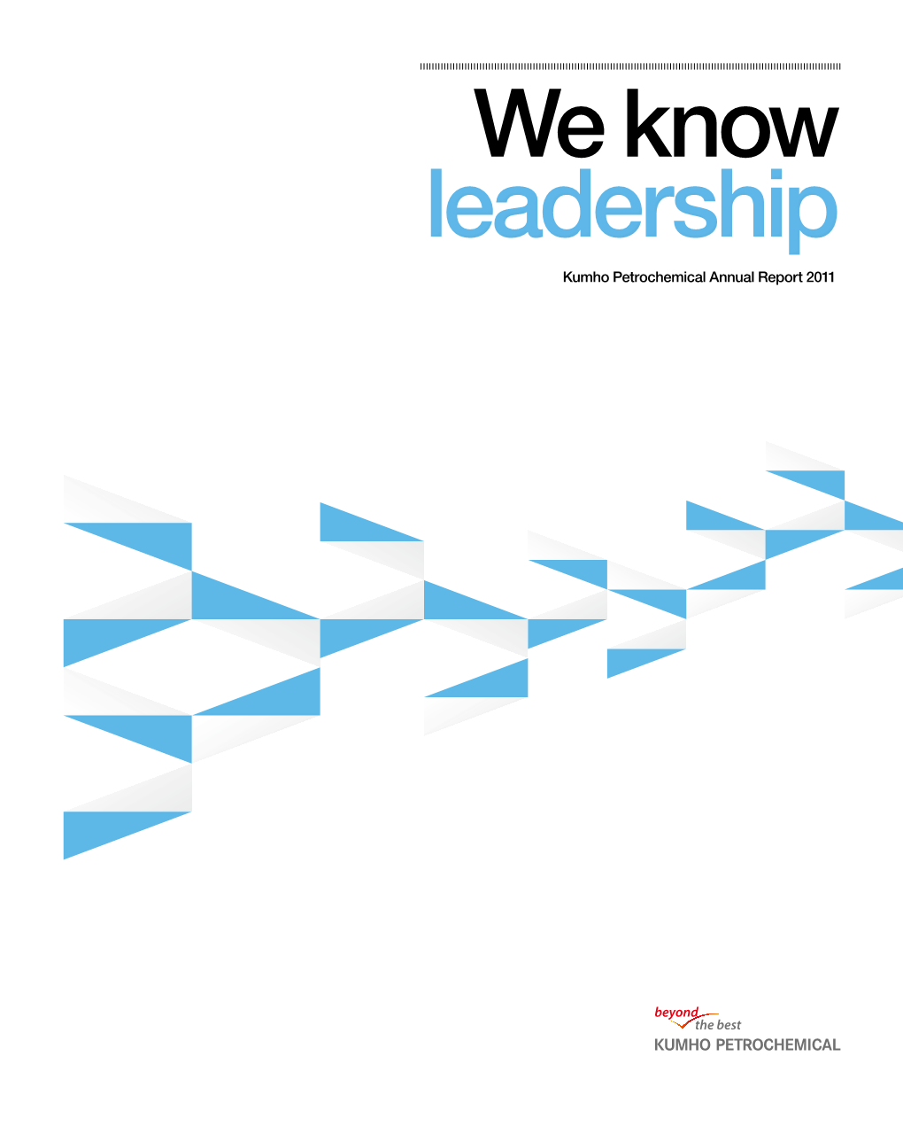 We Know Leadership Kumho Petrochemical Annual Report 2011