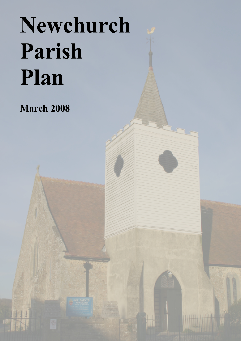 Newchurch Parish Plan, PO Box 78, Sandown, I