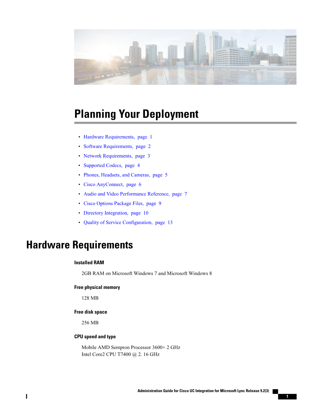 Planning Your Deployment