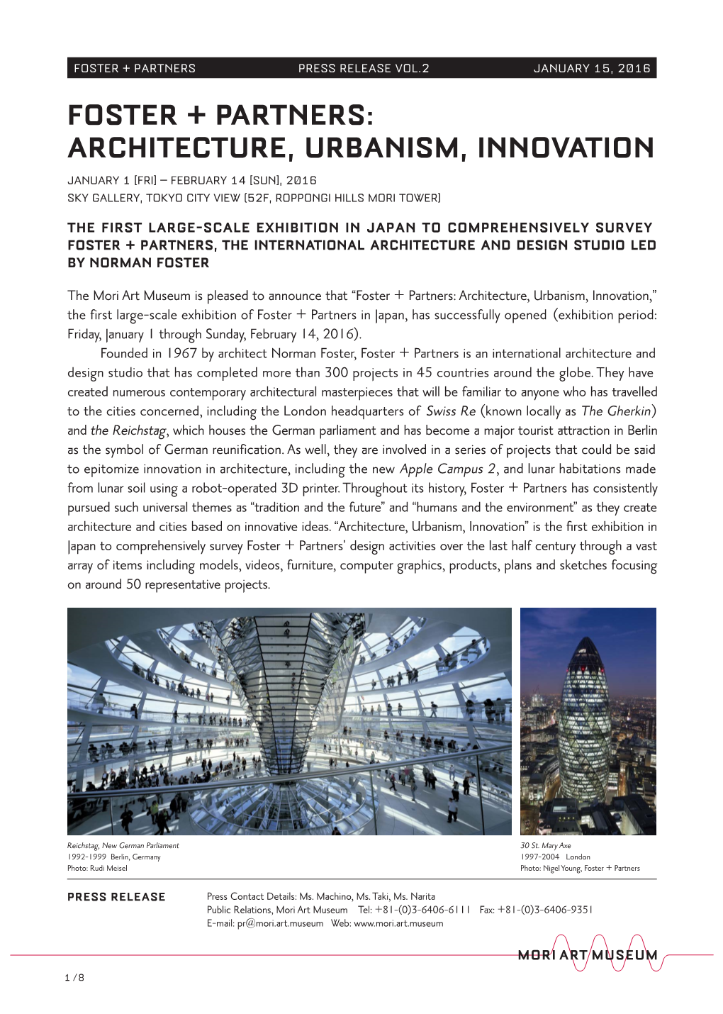 Architecture, Urbanism, Innovation