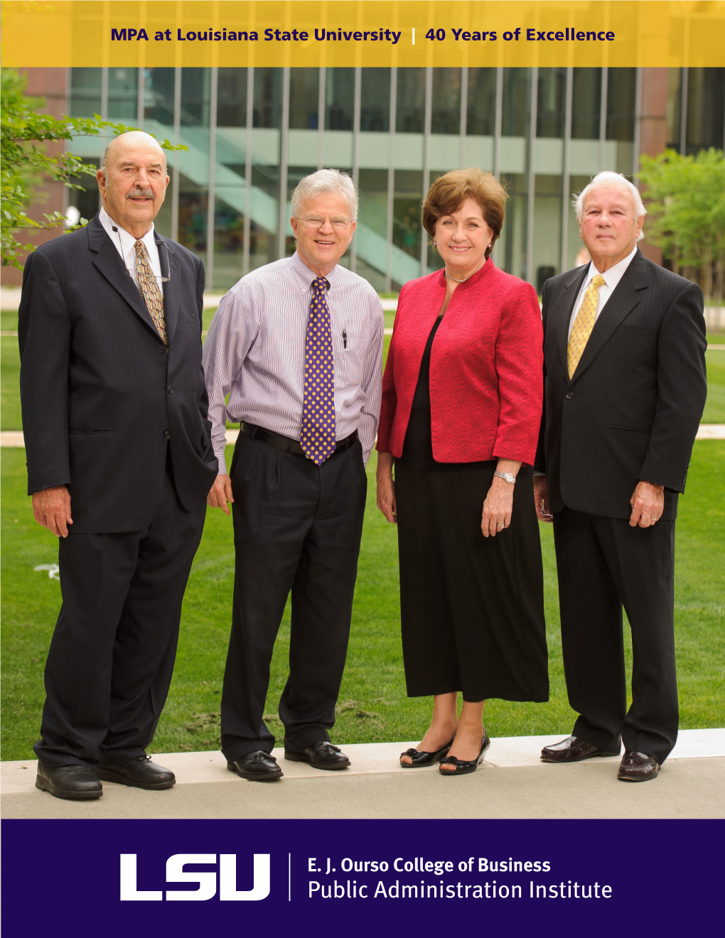 MPA at Louisiana State University | 40 Years of Excellence Note from the Director