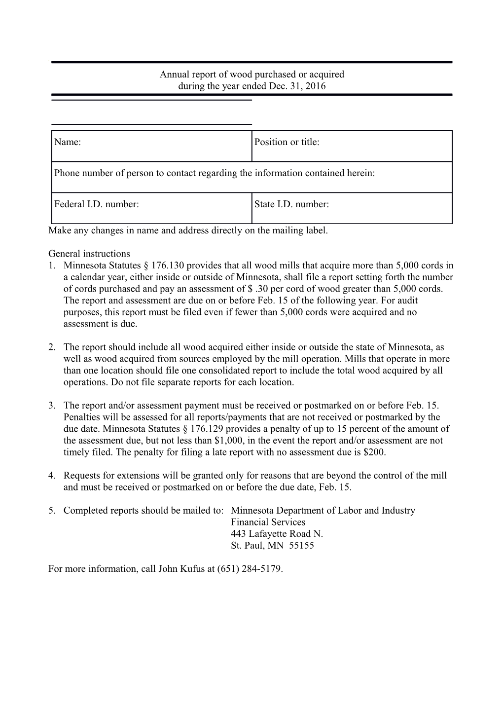 Make Any Changes in Name and Address Directly on the Mailing Label