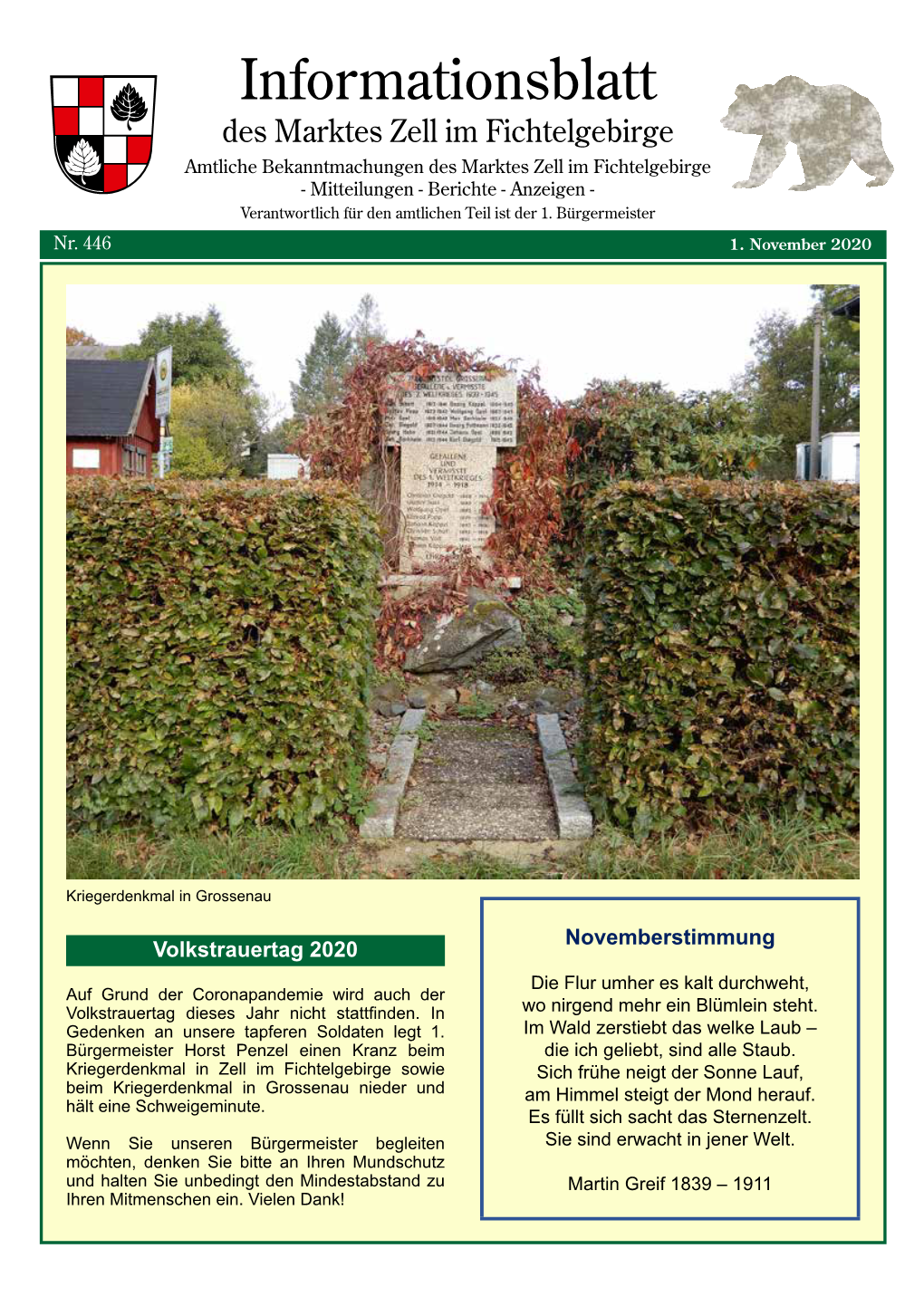 Informationsblatt