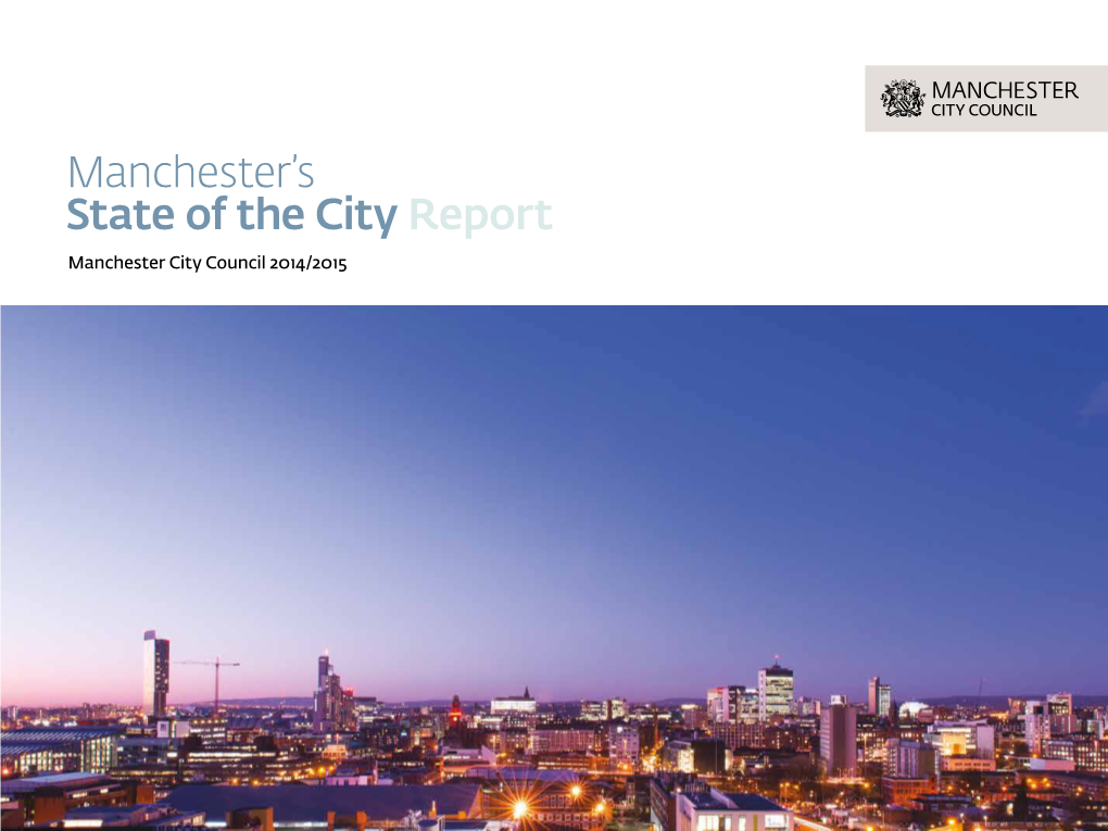 Manchester's State of the City Report