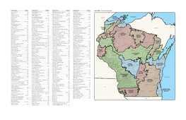 Index Map: Ecological Landscapes Apostle Islands