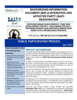 Public Participation Process