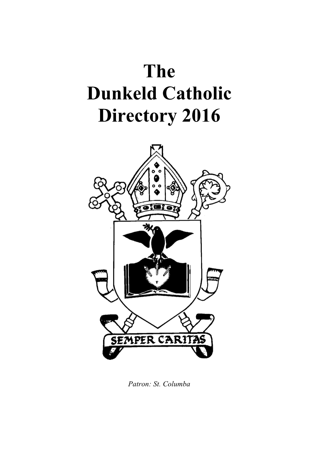 The Dunkeld Catholic Directory 2016