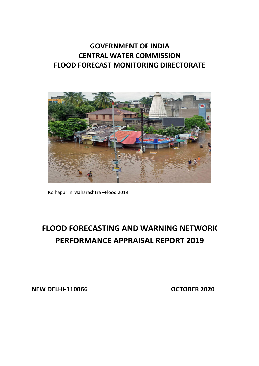 Flood Forecasting and Warning Network Performance Appraisal Report 2019