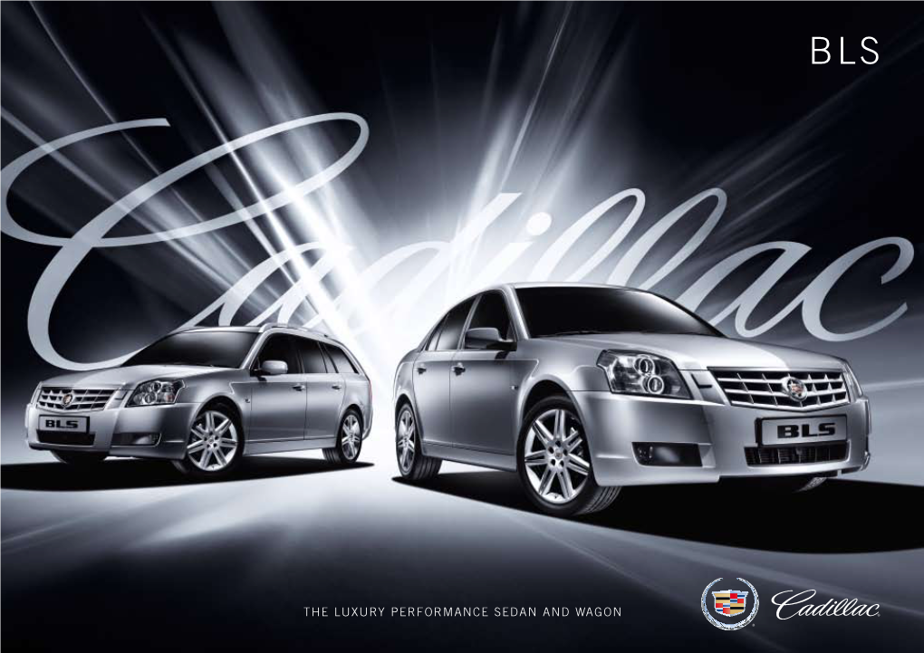 2009 Cadillac BLS Wagon Brochure